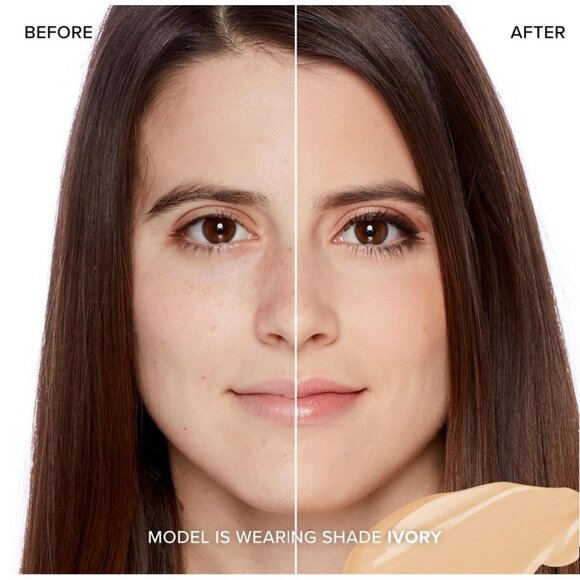 TOO FACED Born This Way Flawless Coverage Natural Finish* Foundation ~ Ivory NIB - Picture 5 of 15